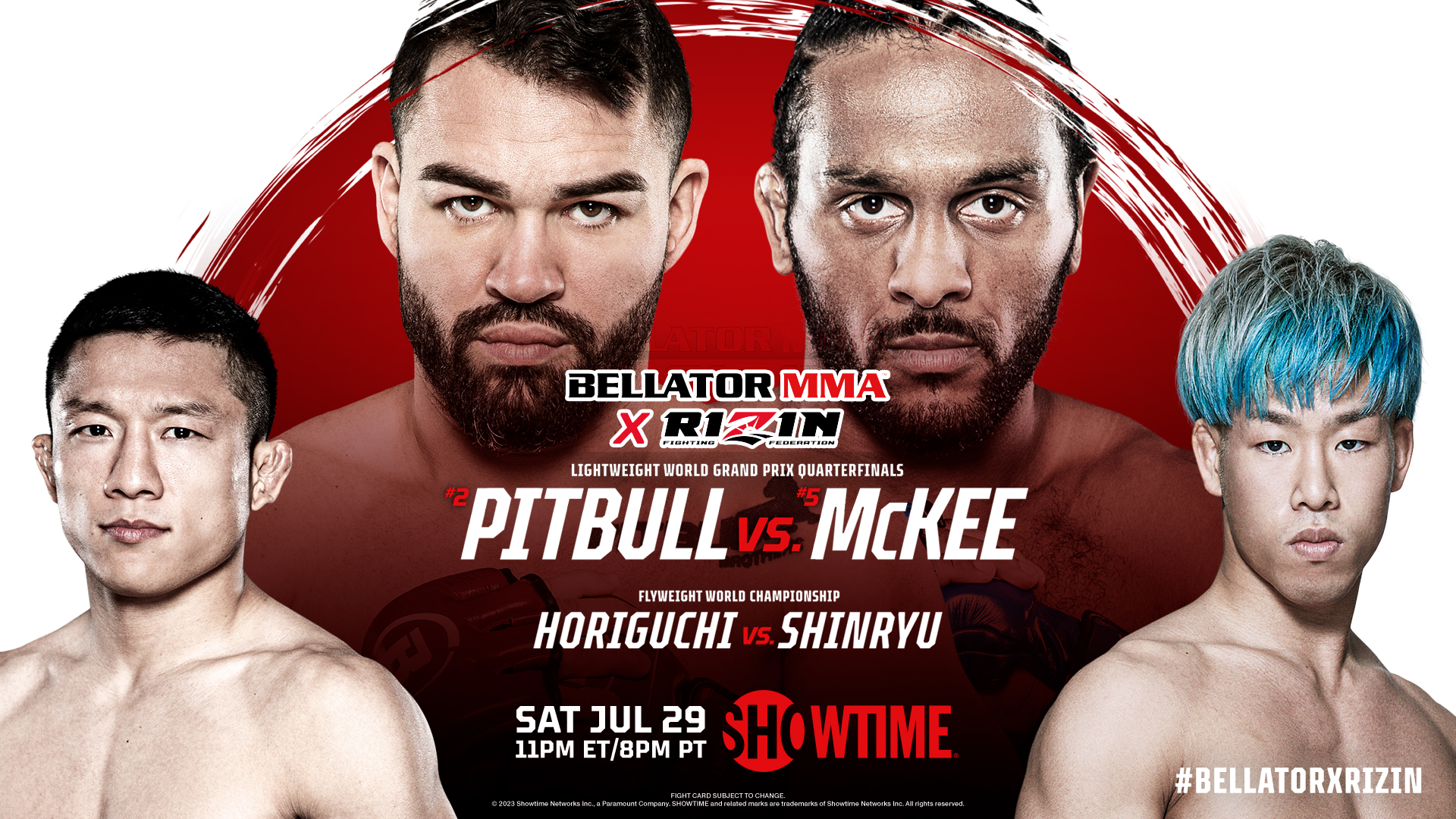 Bellator MMA on X: Here's how to watch #BellatorvsRIZIN all over the  world. 🌍 This historic event will be on at a special time on @SHOSports 8pm  ET/PT Where will you be